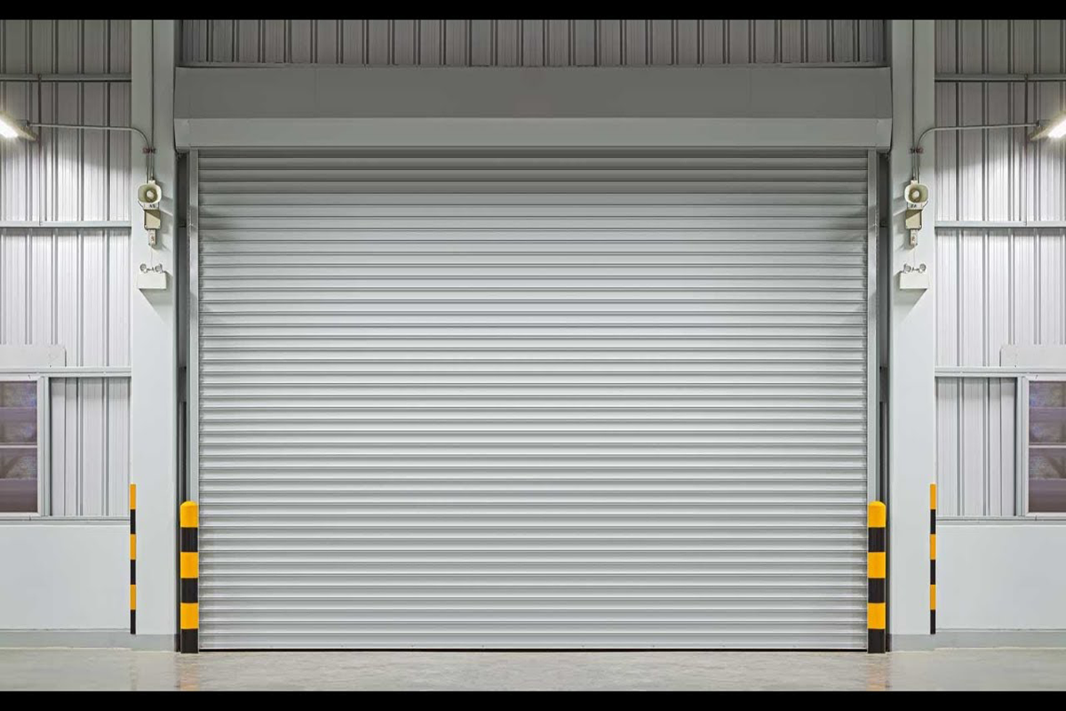 Galvanized steel rolling shutters Maxwell Rolling Shutter Company